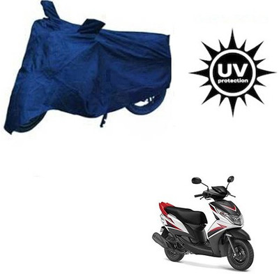 RPSENTTERPR Waterproof Two Wheeler Cover for Yamaha(Ray Z, Blue)