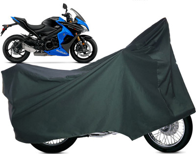 FCS Waterproof Two Wheeler Cover for Suzuki(GSX S1000F, Green)