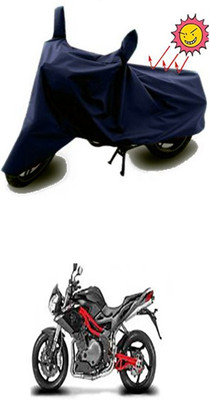 Wild Panther Two Wheeler Cover for DSK Benelli(Blue)