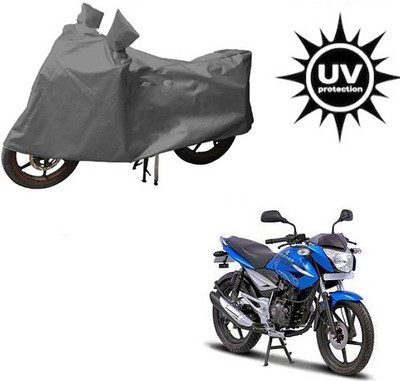 RPSENTTERPR Waterproof Two Wheeler Cover for Bajaj(XCD 125cc, Grey)