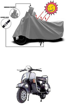 Coverit Two Wheeler Cover for LML(Grey)