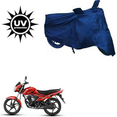 RPSENTTERPR Waterproof Two Wheeler Cover for Suzuki(Hayate, Blue)