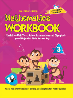 Mathematics Workbook Class 3  - Useful for Unit Tests, School Examinations and Olympiads(English, Paperback, Kumar Prasoon)