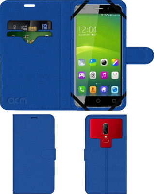 ACM Flip Cover for Obi Pelican S507(Blue, Cases with Holder, Pack of: 1)