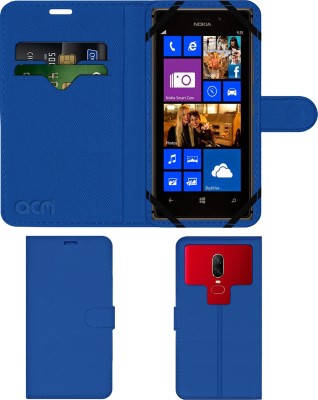 ACM Flip Cover for Nokia Lumia 925(Blue, Cases with Holder, Pack of: 1)