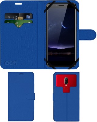 ACM Flip Cover for Blackbear B6 Master Black(Blue, Cases with Holder, Pack of: 1)