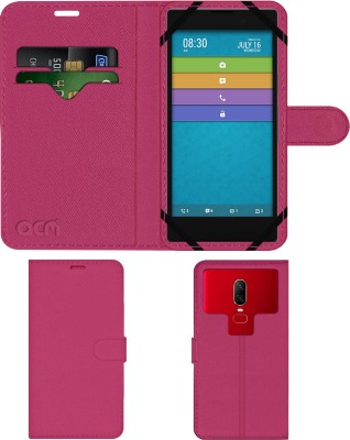 ACM Flip Cover for Xolo Hive 8x-1000(Pink, Cases with Holder, Pack of: 1)