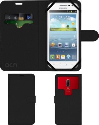 ACM Flip Cover for Samsung Galaxy Win Grand Quattro I8552(Black, Cases with Holder, Pack of: 1)