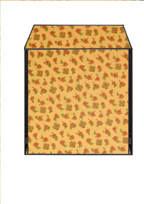 AAVYA UNIQUE FASHION Front Loading Washing Machine  Cover(Width: 60.96 cm, Yellow)
