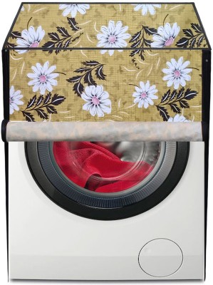 AAVYA UNIQUE FASHION Front Loading Washing Machine  Cover(Width: 60.96 cm, Gold,Ground)