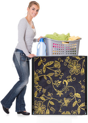 AAVYA UNIQUE FASHION Front Loading Washing Machine  Cover(Width: 60.96 cm, Multicolor)