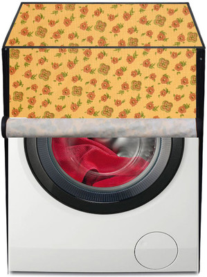 AAVYA UNIQUE FASHION Front Loading Washing Machine  Cover(Width: 60.96 cm, Yellow)