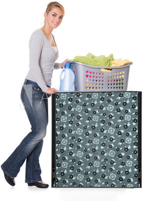 AAVYA UNIQUE FASHION Front Loading Washing Machine  Cover(Width: 60.96 cm, Multicolor)