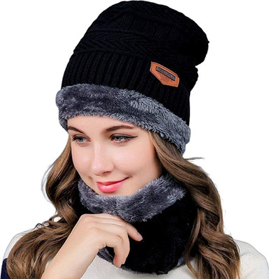 Agarwalproduct Woven Beanie Cap(Pack of 2)