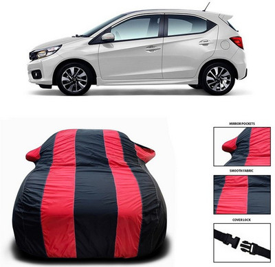 ANTHUB Car Cover For Honda BRV (With Mirror Pockets)(Red)