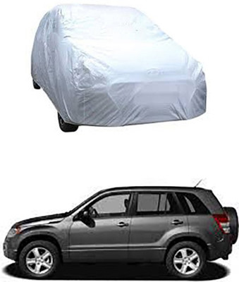 Toy Ville Car Cover For Maruti Suzuki Grand Vitara (Without Mirror Pockets)(Silver)