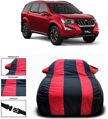 ANTHUB Car Cover For Mahindra XUV 500 (With Mirror Pockets)(Red)