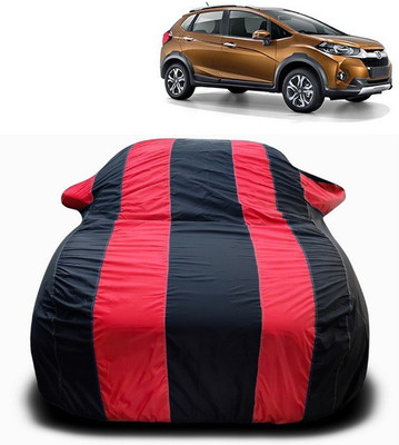 SEBONGO Car Cover For Honda WRV (With Mirror Pockets)(Red)