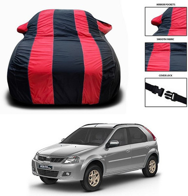 ANTHUB Car Cover For Mahindra Verito Vibe (With Mirror Pockets)(Red)