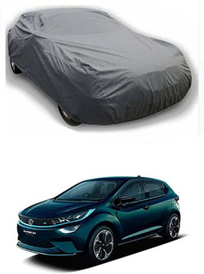Toy Ville Car Cover For Tata Altroz EV (Without Mirror Pockets)(Grey)