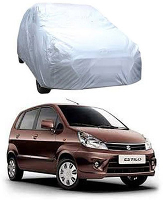 Coverit Car Cover For Maruti Suzuki Zen Estilo (Without Mirror Pockets)(Silver)