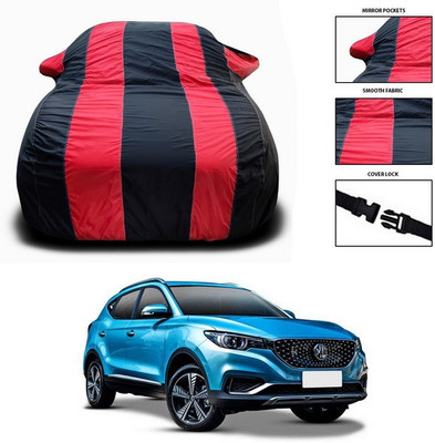 SEBONGO Car Cover For MG ZS EV (With Mirror Pockets)(Red)