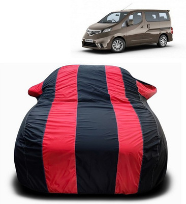 SEBONGO Car Cover For Nissan Evalia (With Mirror Pockets)(Red)