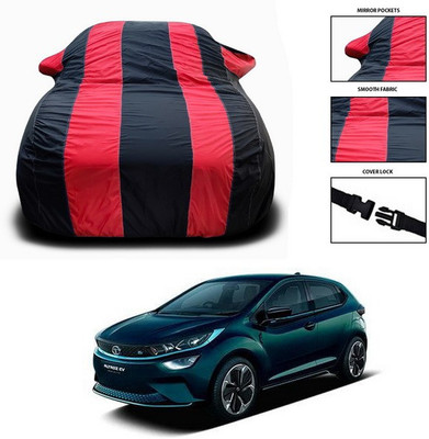 ANTHUB Car Cover For Tata Altroz EV (With Mirror Pockets)(Red)