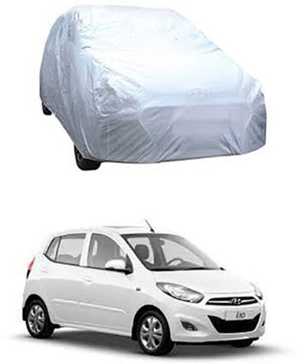Coverit Car Cover For Hyundai i10 (Without Mirror Pockets)(Silver)