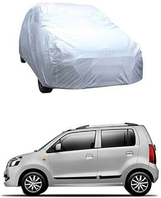 Toy Ville Car Cover For Maruti Suzuki WagonR (Without Mirror Pockets)(Silver)