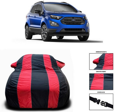 ANTHUB Car Cover For Ford Ecosport (With Mirror Pockets)(Red)