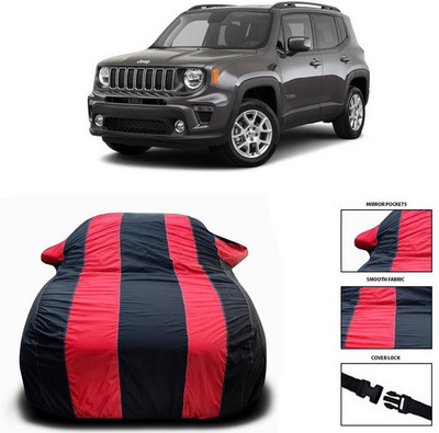 ANTHUB Car Cover For Jeep Renegade (With Mirror Pockets)(Red)