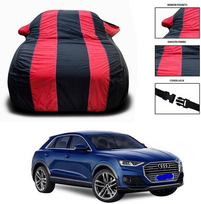 ANTHUB Car Cover For Audi Q3 (With Mirror Pockets)(Red)