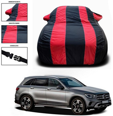 SEBONGO Car Cover For Mercedes Benz GL-Class (With Mirror Pockets)(Red)