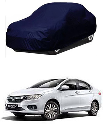 Coverit Car Cover For Honda City ZX (Without Mirror Pockets)(Blue)
