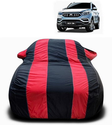 ANTHUB Car Cover For Mahindra XUV 700 (With Mirror Pockets)(Red)