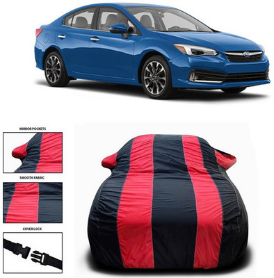 SEBONGO Car Cover For Subaru Impreza (With Mirror Pockets)(Multicolor)