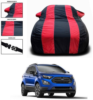 ANTHUB Car Cover For Ford Ecosport (With Mirror Pockets)(Red)