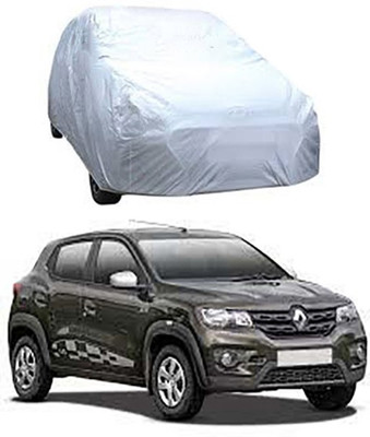 Toy Ville Car Cover For Renault Kwid (Without Mirror Pockets)(Silver)