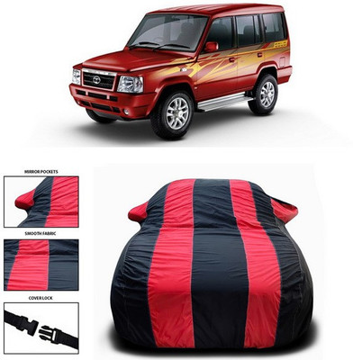 ANTHUB Car Cover For Tata Sumo Victa (With Mirror Pockets)(Red)