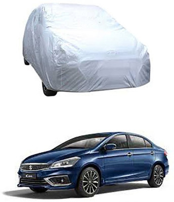 Toy Ville Car Cover For Maruti Suzuki Ciaz (Without Mirror Pockets)(Silver)