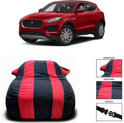 ANTHUB Car Cover For Jaguar E-Pace (With Mirror Pockets)(Red, Black)