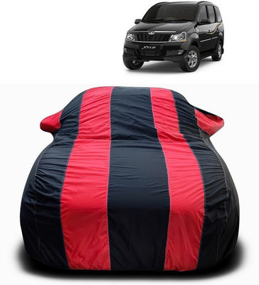 ANTHUB Car Cover For Mahindra Xylo (With Mirror Pockets)(Red, Black)