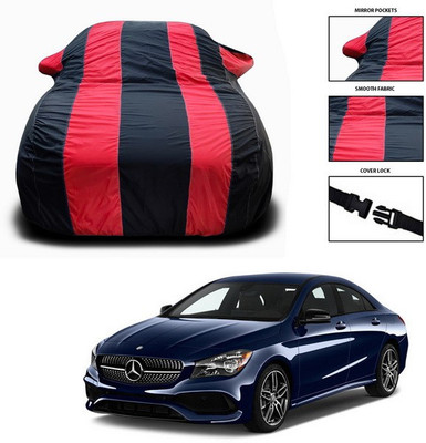 ANTHUB Car Cover For Mercedes Benz CL-Class (With Mirror Pockets)(Red, Black)