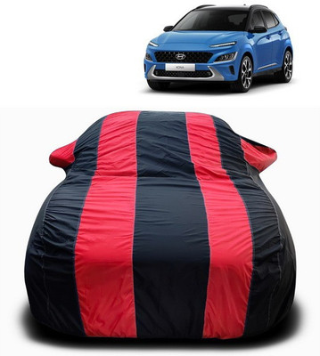 ANTHUB Car Cover For Hyundai Kona Electric (With Mirror Pockets)(Red)