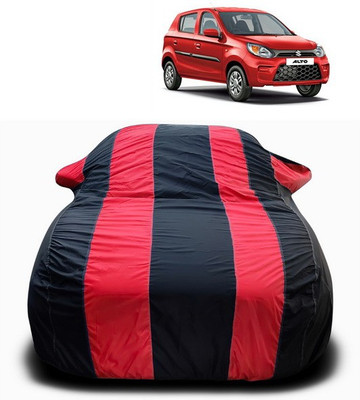 SEBONGO Car Cover For Maruti Suzuki A-Star(Black, Red)