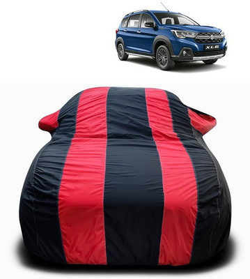 ANTHUB Car Cover For Maruti Suzuki XL6 (With Mirror Pockets)(Red)
