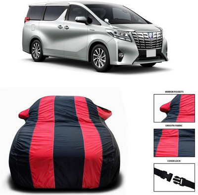 SEBONGO Car Cover For Toyota Alphard (With Mirror Pockets)(Red)