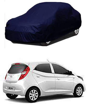 Coverit Car Cover For Hyundai Eon (Without Mirror Pockets)(Blue)