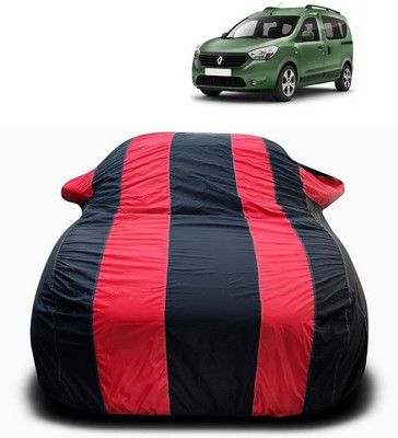 SEBONGO Car Cover For Renault Dokker (With Mirror Pockets)(Red)